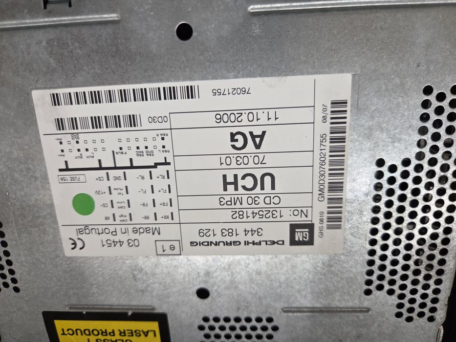 Оригинално радио-CD MP3 Opel Corsa D / Astra / Antara / Zafira / Meriva
