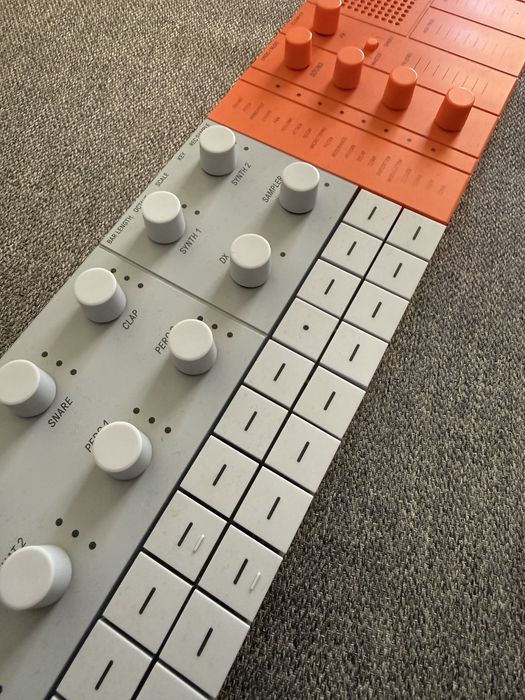 Yamaha SEQTRAK Groovebox + 3D принтирани knobs