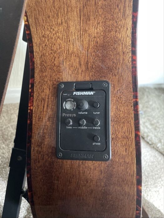 Електро-акустична китара Fender CA-360SCE Mahagony