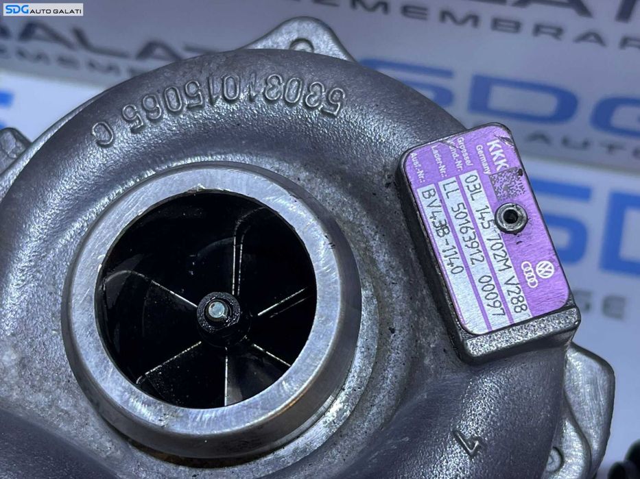 Turbo Turbina Turbosuflanta cu Actuator Seat Exeo 2.0 TDI CAGA CAGC 2009 - 2014 Cod 03L145702M