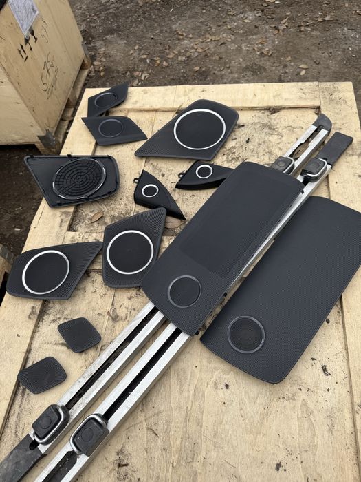 Решетки на колони Bang and olufsen комплект за Audi A4 B8 2008-15г