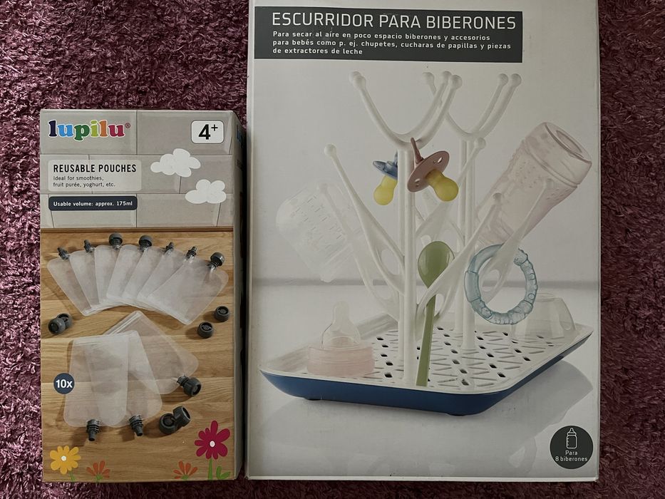 Сушилка за шишета и нови пауч пликове