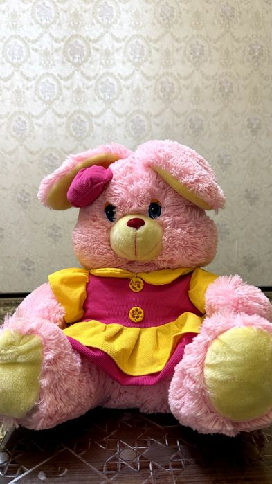 Плющевая зайка. Юмщок куёнча.