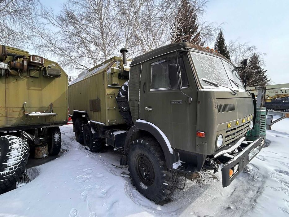 Камаз 43101 Кунг-вездеход с полуприцепом, 1989 г.в,