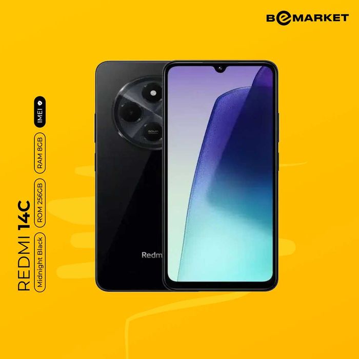 Redmi 14C 8/256 GB Midnight Black