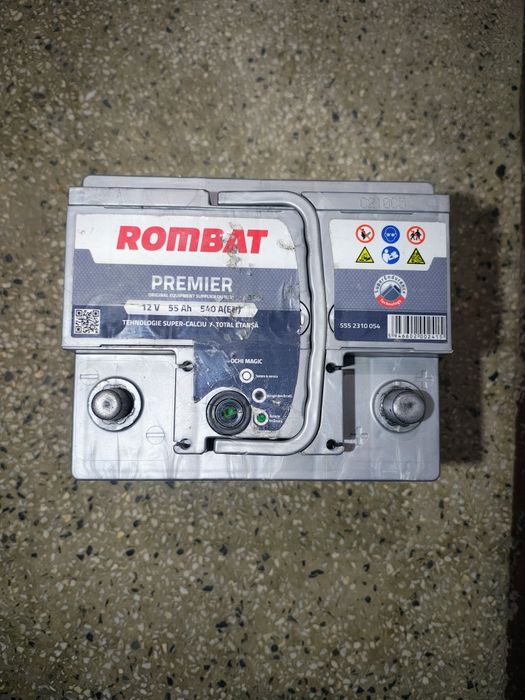 Baterii auto benzina Contact 50Ah, Rombat premier 55Ah.