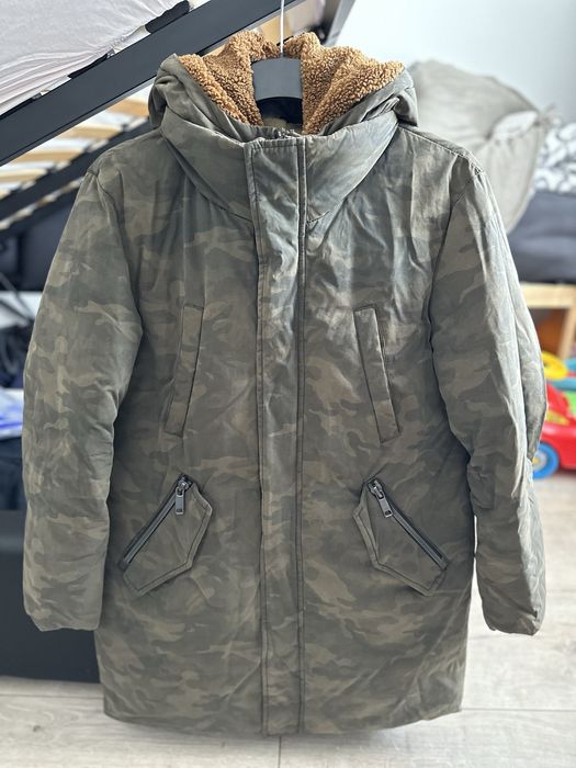 Geaca barbati,zara, imprimeu armata