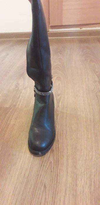 Сапоги натуральная кожа