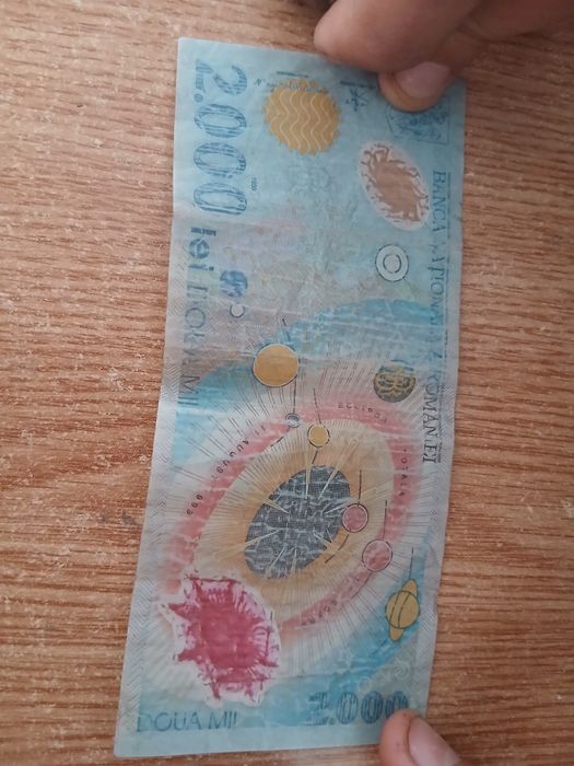 Bacnotă 2.000 lei veche