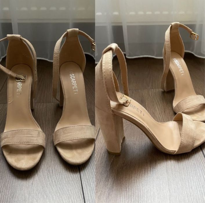 Дамски сандали/обувки на ток