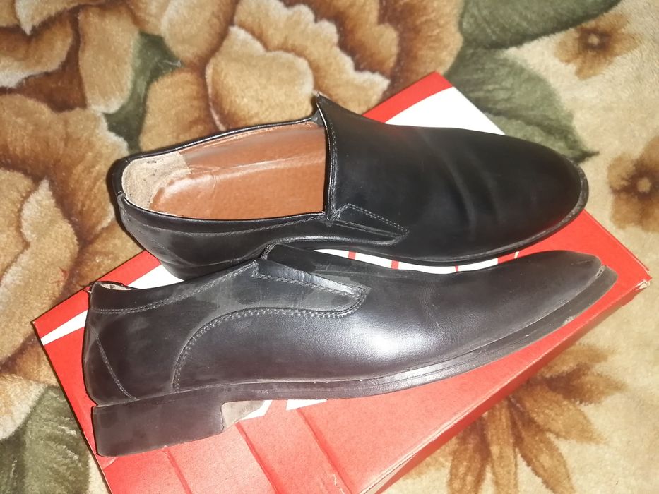 Туфли мужские, чёрные