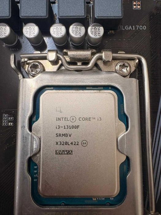 Комплект i3 13100f + h610m