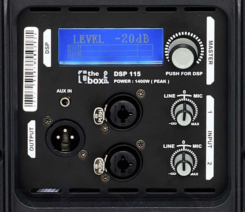 BOXE ACTIVE 1400 W (2 buc) - the box pro DSP 115 - HUSE transport