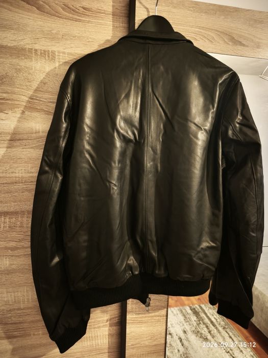 geaca de piele gucci originala