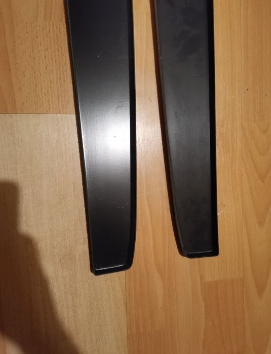 Extensii praguri prelungire praguri BMW Seria 3 E46 negru lucios