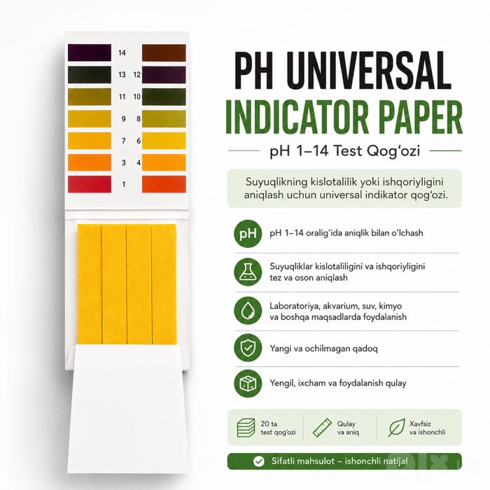 Ph indikator unversal