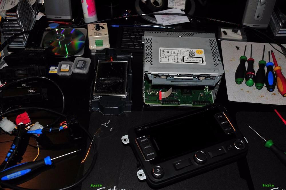 Reparatii navigatii VW RNS510/ RNS 810 / PHAETON Reparatii Service