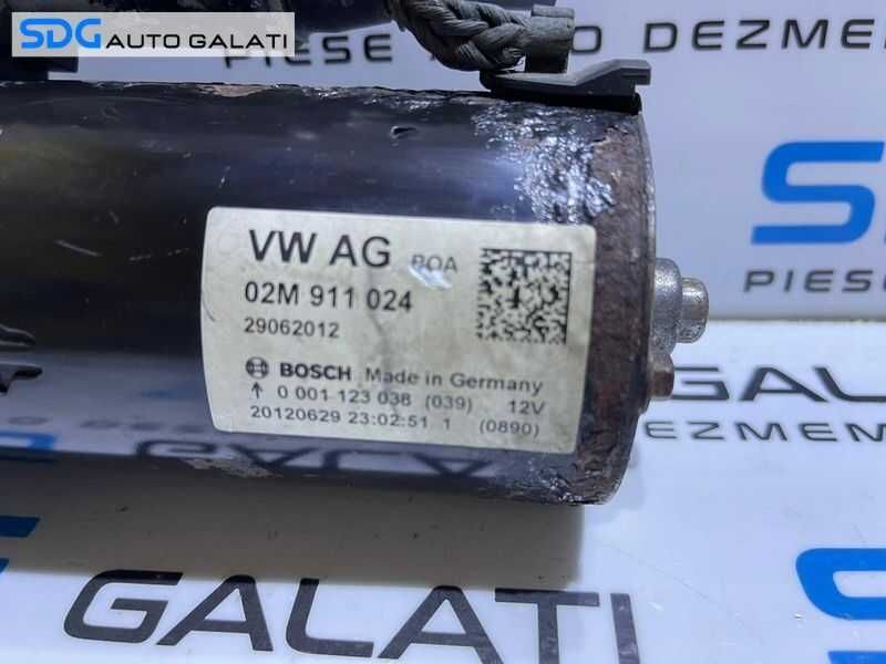 Electromotor Cutie Manuala 6 Trepte Audi A3 8P 2.0 TDI 2004 - 2013 Cod 02M911024 0001123038