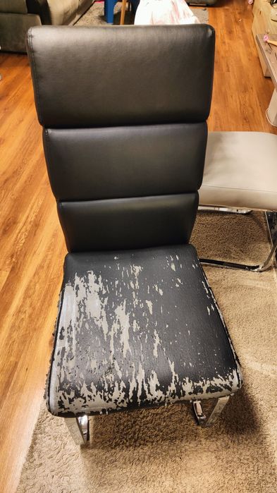 ПРОМОЦИЯ !!! Столове за трапезария 6 бр. Еко кожа