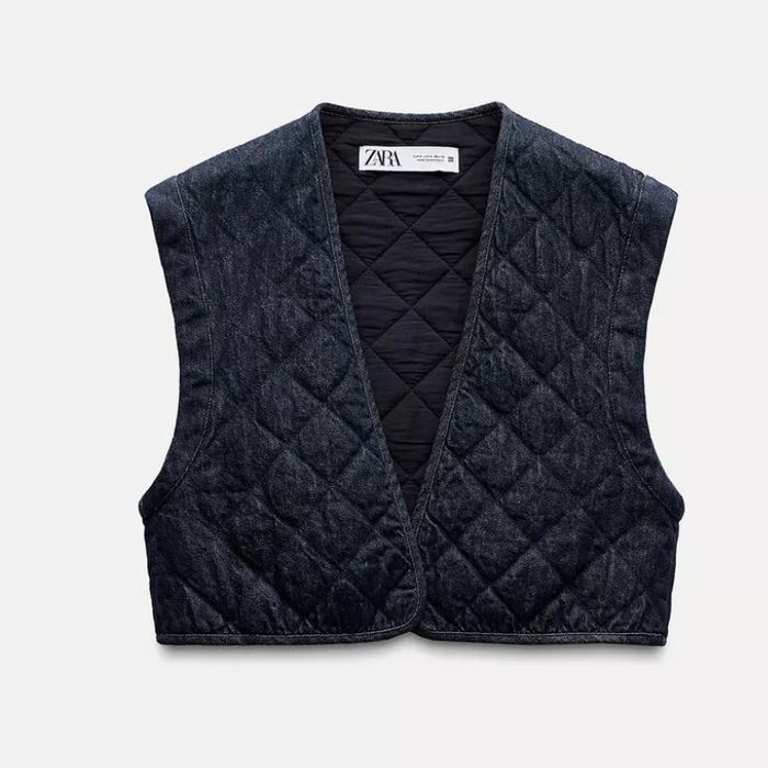 ZARA чисто нови, с етикет елегантно бюстие, дънкови ризи и елеци