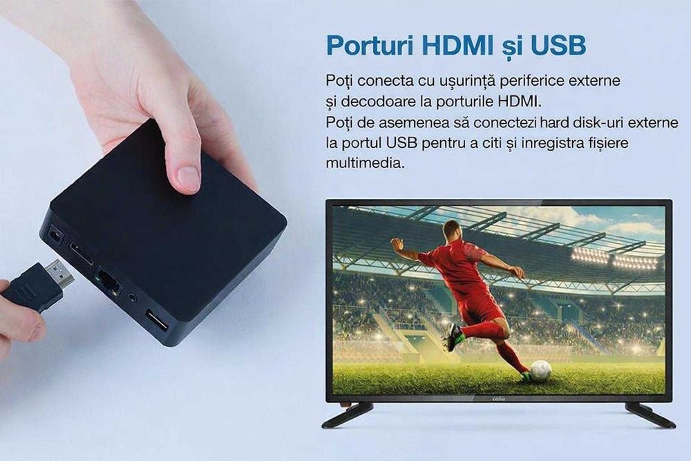 Tv Cello C2420SDE Televizor LED HD Ready de 24" (diagonală de 61 cm)