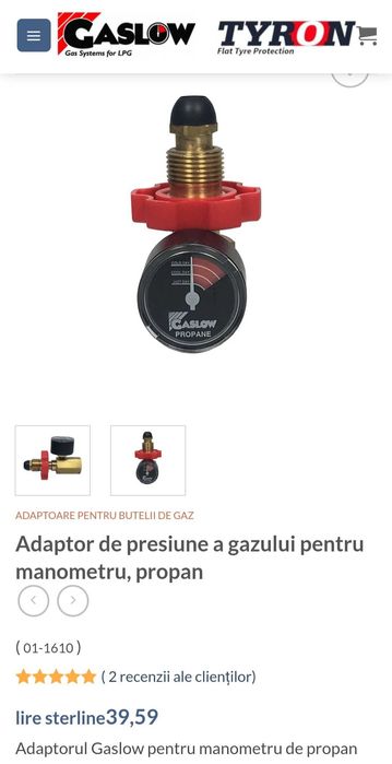 Adaptor butelie englezeasca Gazlow!