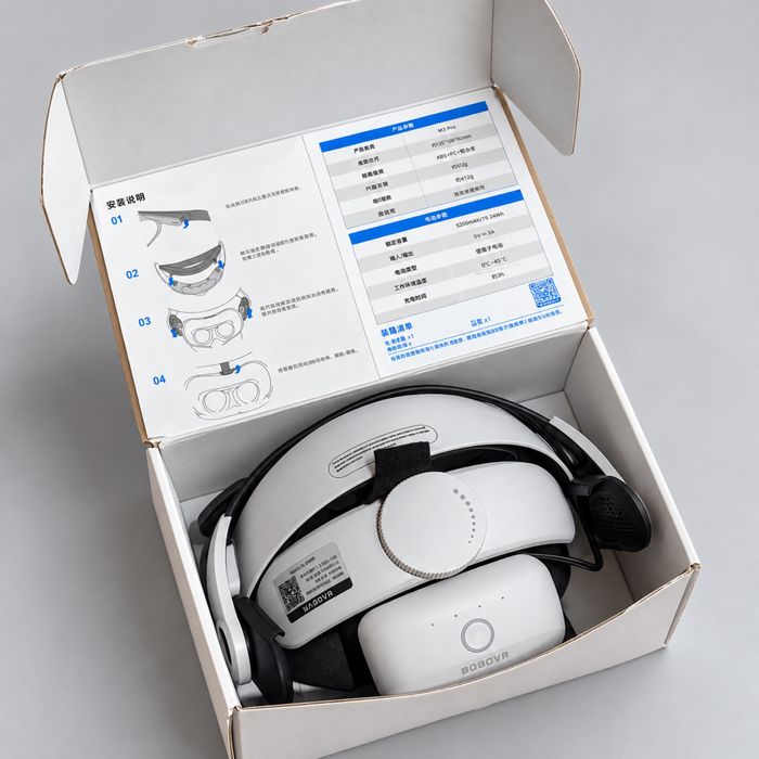 Meta Quest 3 512 ГБ + BOBOVR M3 Pro в подарок
