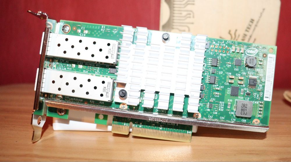 Placa retea Originala Intel X520-DA2 SFP+ Dual Port 10Gb