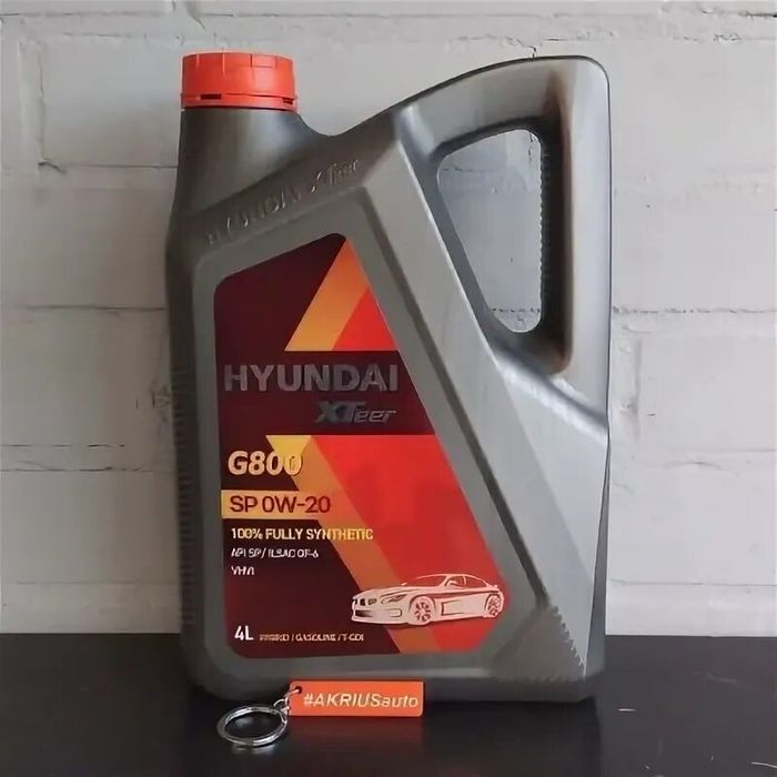 Hyundai XTeer Gasoline G800 0W20 SP