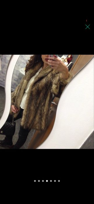 Палто от естествен косъм