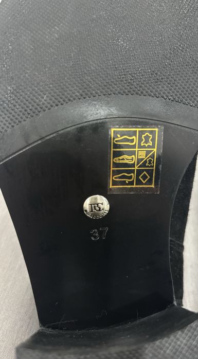 Зимние замшевые сапоги Basconi