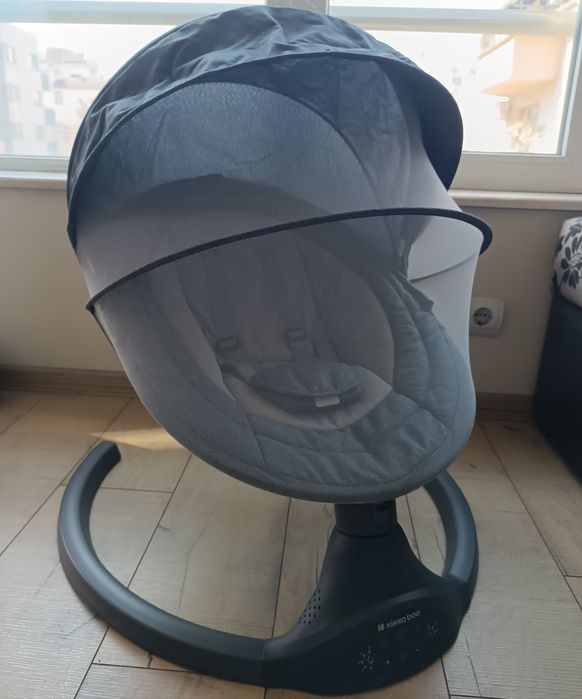 Електрическа люлка KikkaBoo - Codie, Dark grey