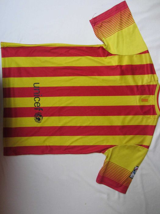 Tricou fotbal Barcelona, masura L, nepersonalizat, Nike , stare buna