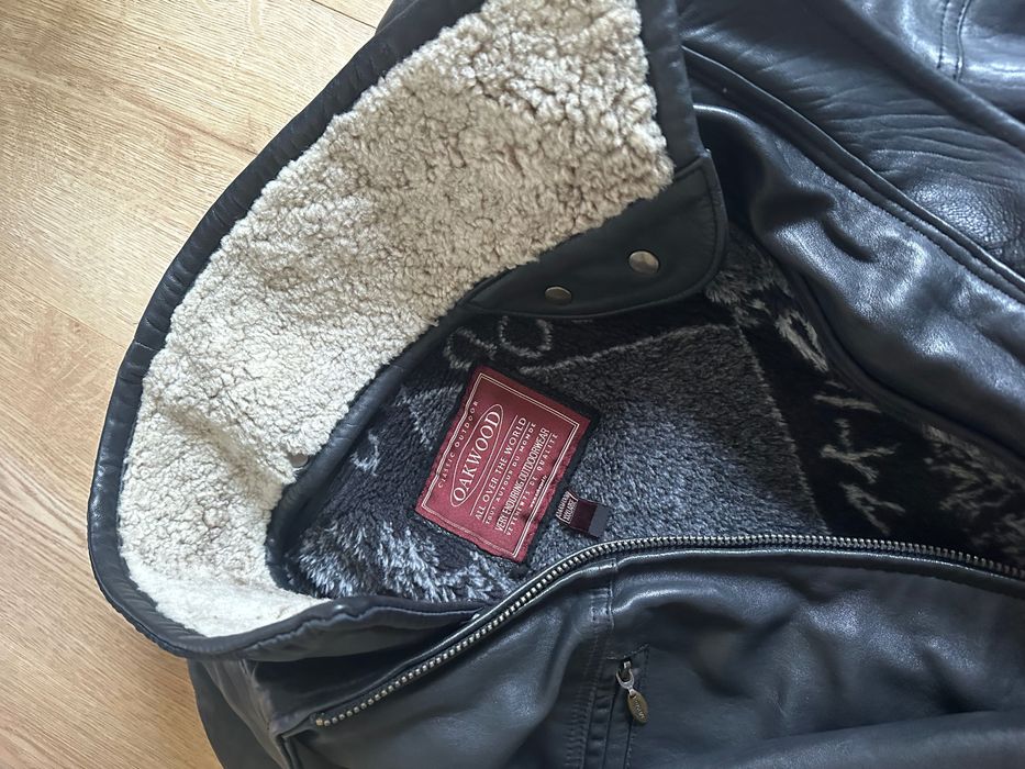 Зимно яке Oakwood естествена кожа