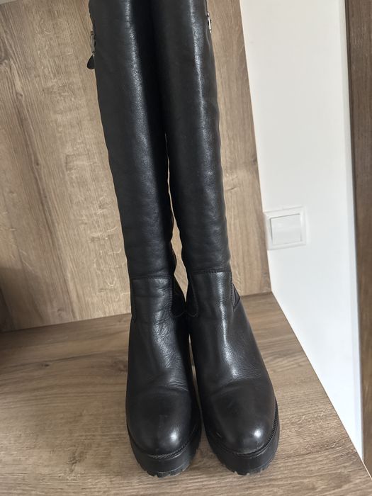 Ботуши от естествена кожа YKK