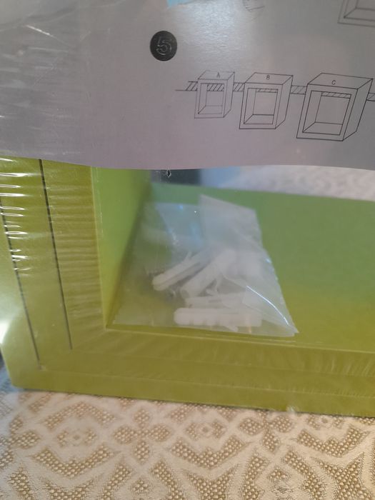 Etajere patrate noi sigilate 3 buc