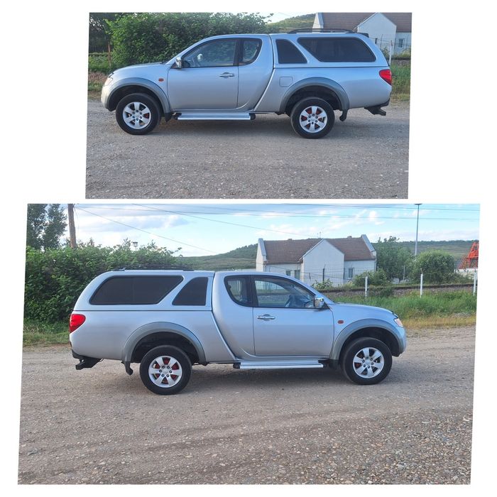 Mitsubishi l200 2.5 diesel 4x4 mic mare clima an 2007 bena lunga hartop