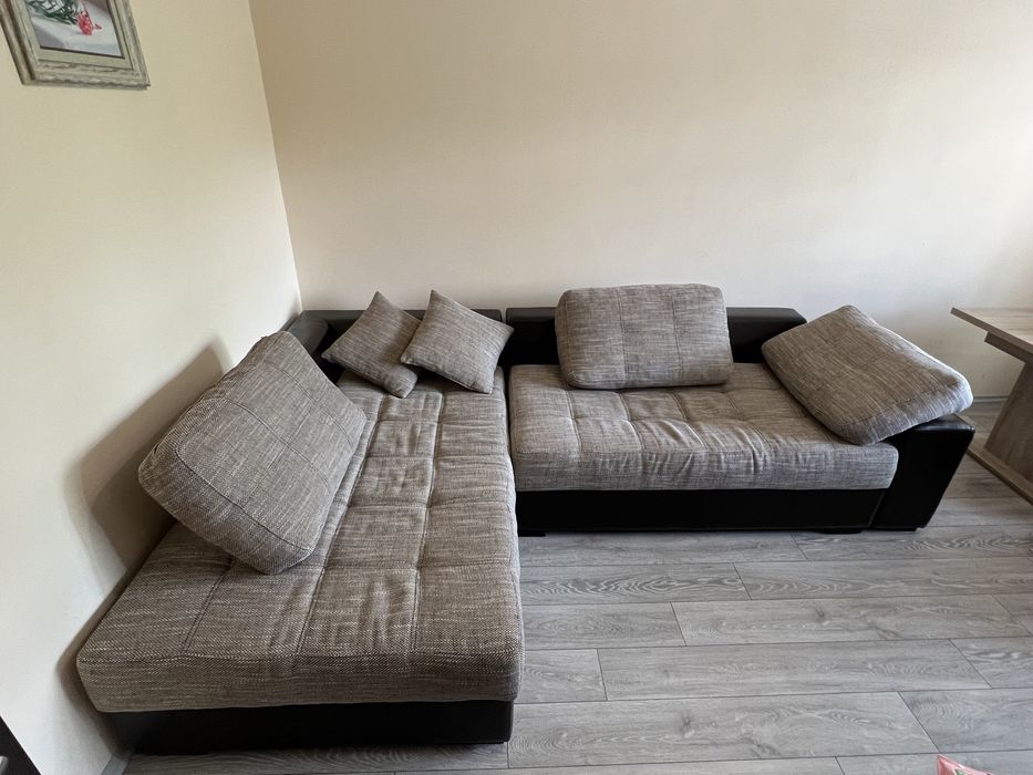 Диван, ъглов, рязтегателен