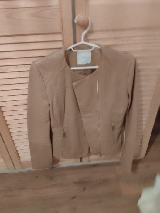 Geacă Mango piele naturala