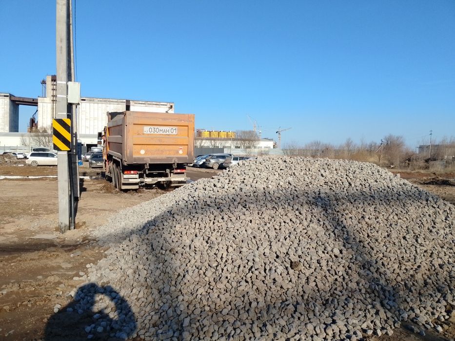 Песок, щебень, отсев, дресва, балласт
