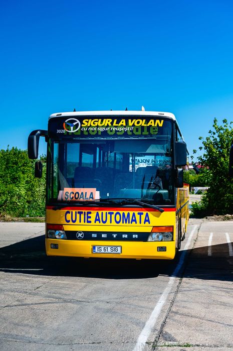 Autobuze automat agreate scoala de soferi