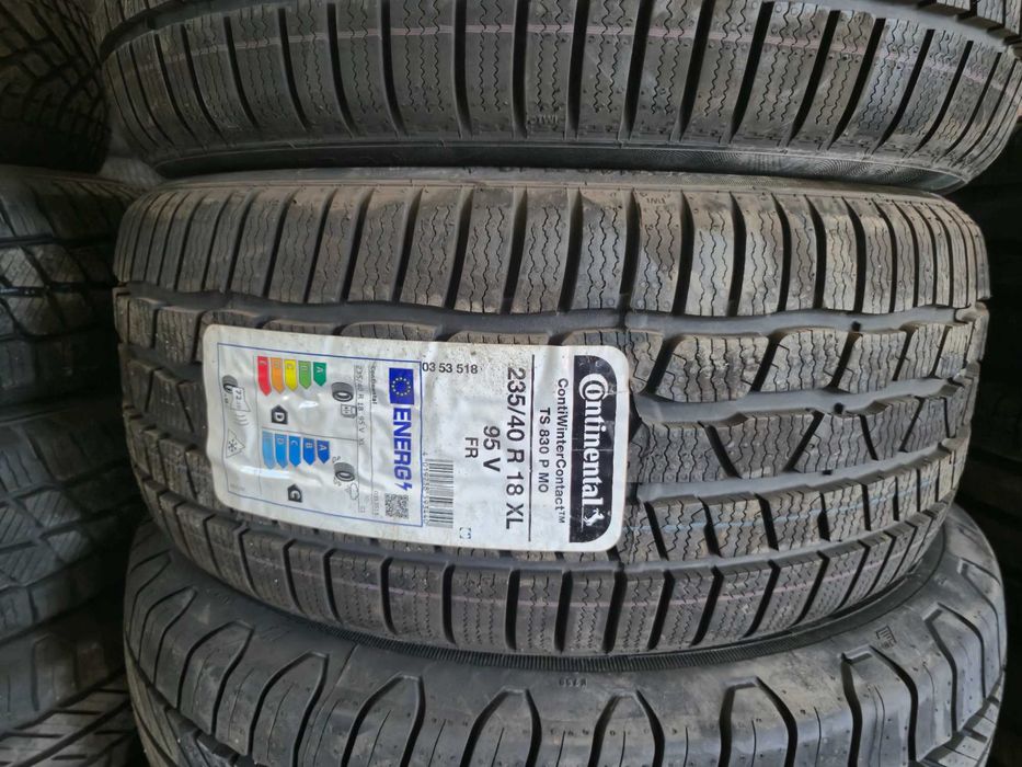 4 Anvelope M+S IARNA - 235/40/18 95V XL FR MO - Continental Winter Contact T830P - NOU - DOT 2022 !