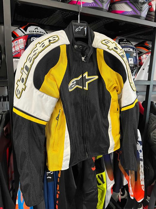 Текст.мото яке ALPINESTARS SMX-AIR,разм.S 48-50,протектори и подплата