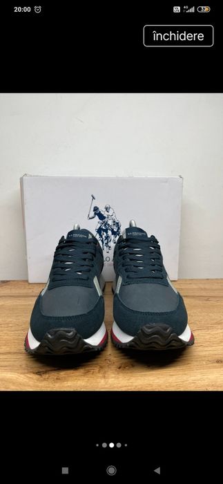 Sneakersy US Polo Assn noi 41