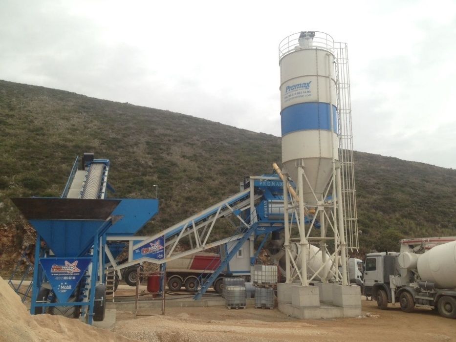 Бетонный завод PROMAX M-100 TWN. Производство Турция