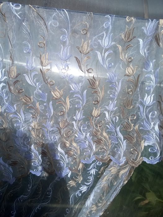Тюль 8м гостиной