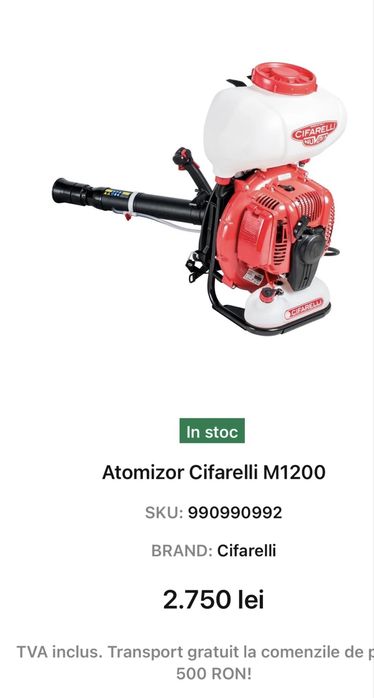 Atomizor Cifarelli M1200