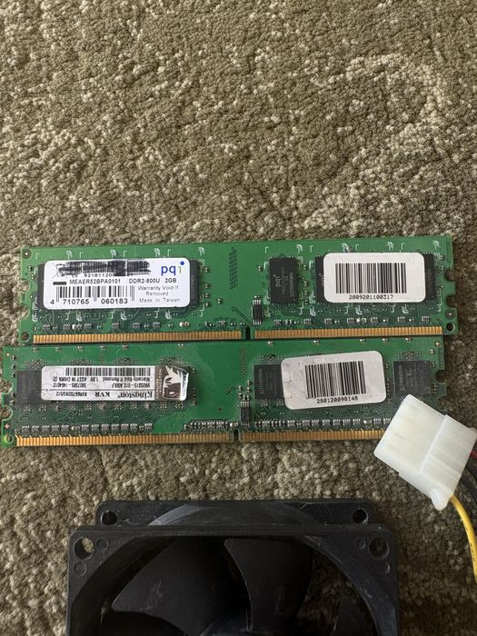 Оперативная память DDR2 и кулер Cooler Master