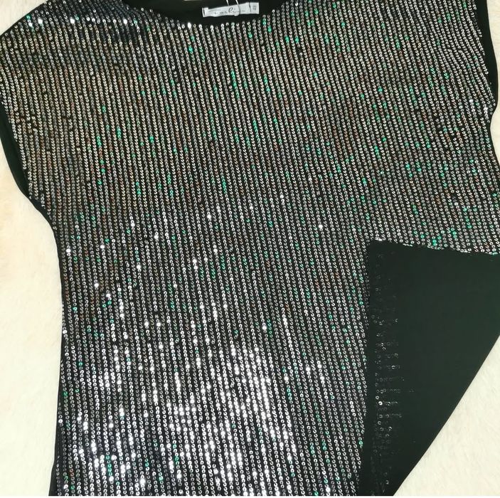 Блузки с паетками