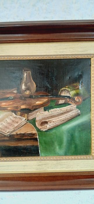 Оригинална картина с маслени бои ,сигнирана
